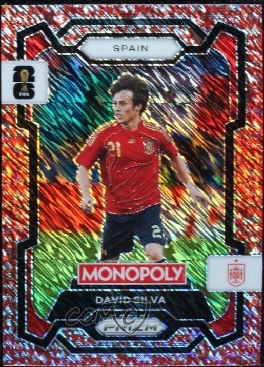David Silva [Red Big Money Shimmer] #42