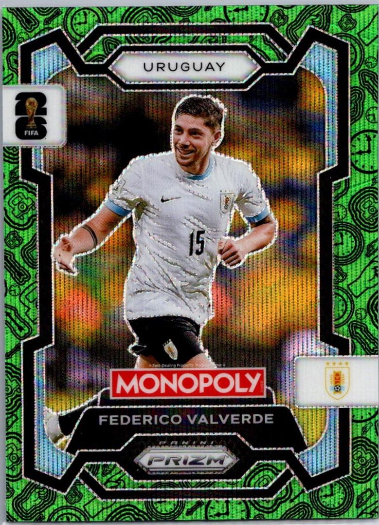 Federico Valverde [Four Corners Green Wave] #65