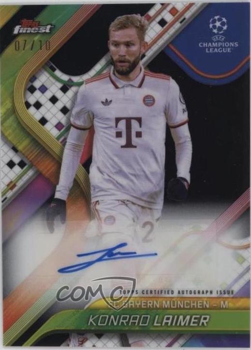 Konrad Laimer [Black Refractor] #BA-KL