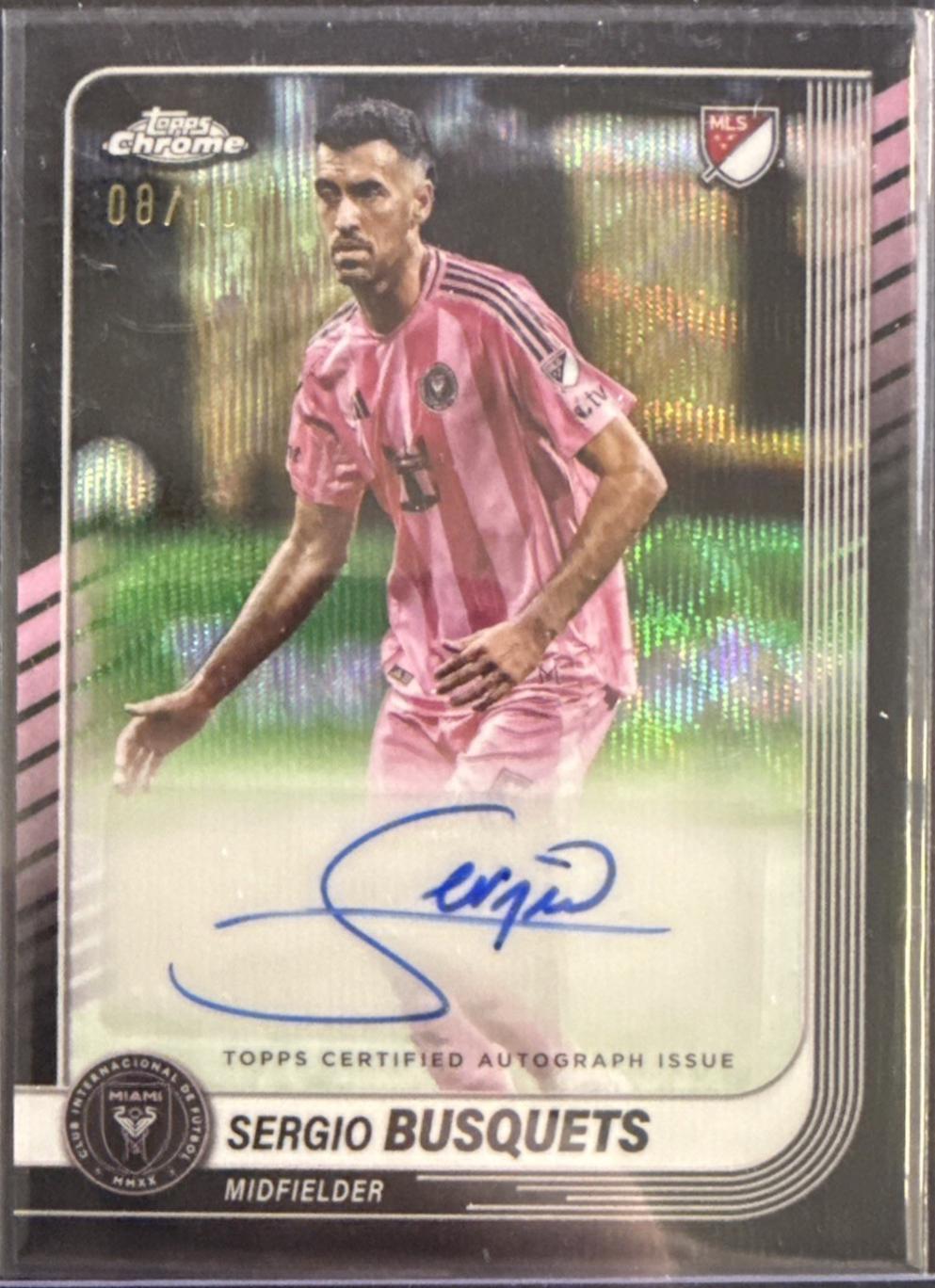 Sergio Busquets [Black Wave] #CA-SB
