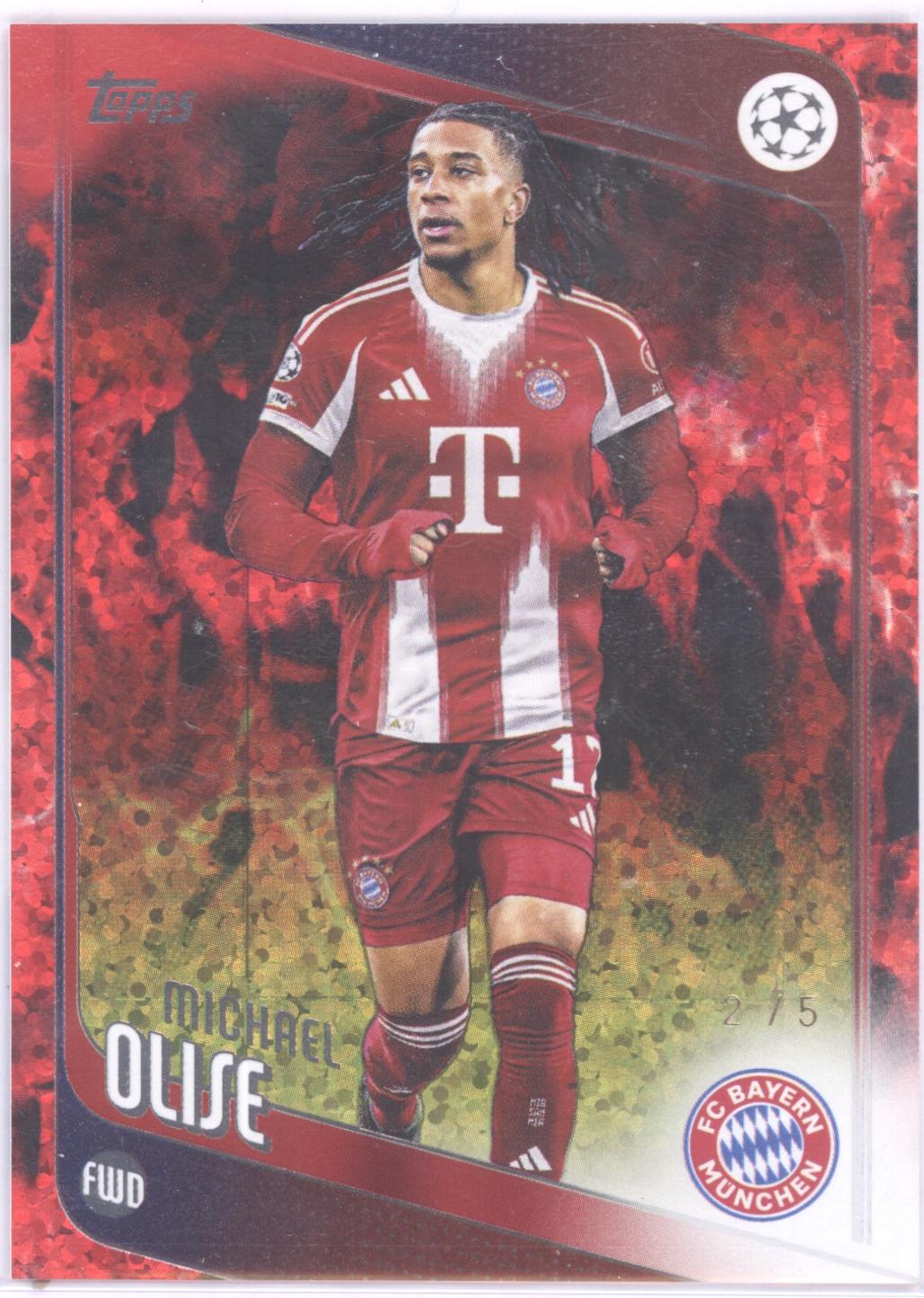 Michael Olise [Red Raindrops] #4