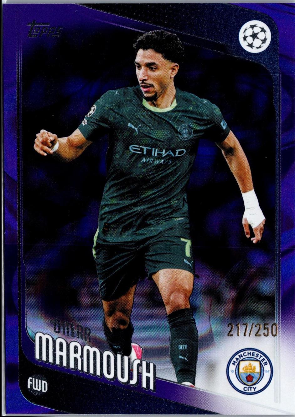 Omar Marmoush [Purple Raindrops] #80