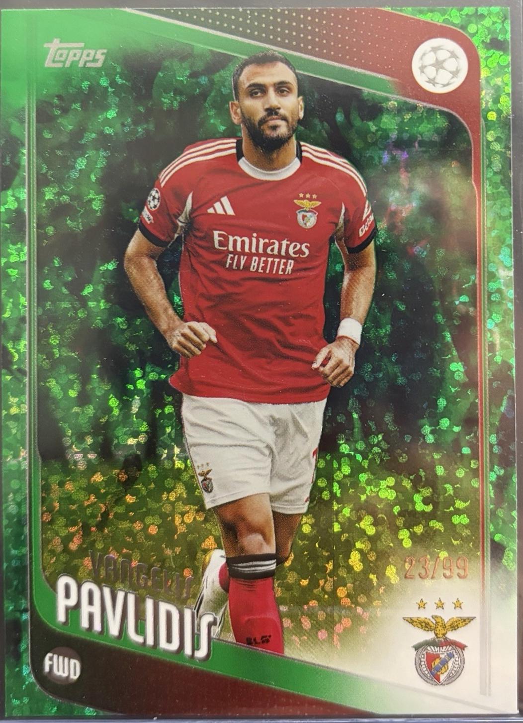 Vangelis Pavlidis [Green Foil] #34