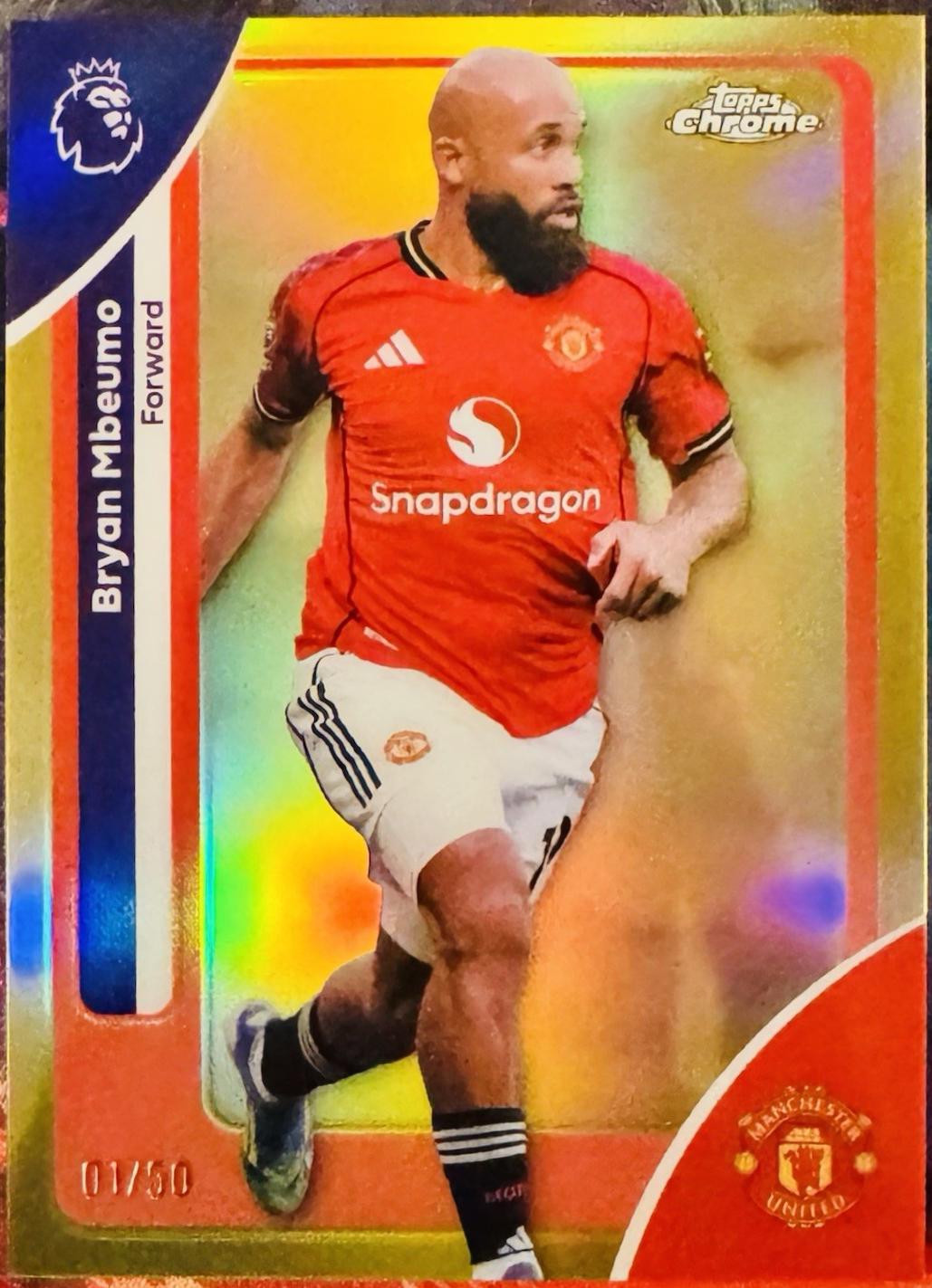 Bryan Mbeumo [Gold Refractor] #131