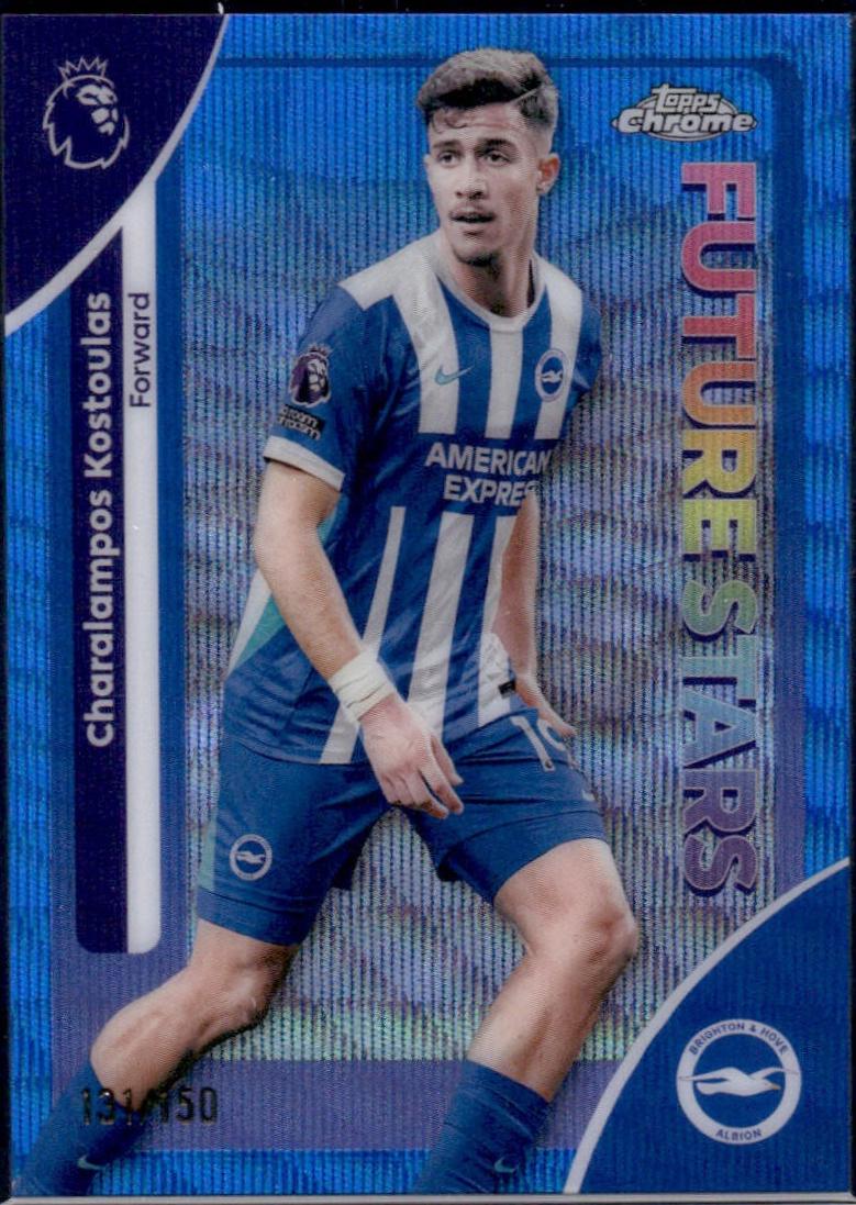 Charalampos Kostoulas [Blue Wave Refractor] #50
