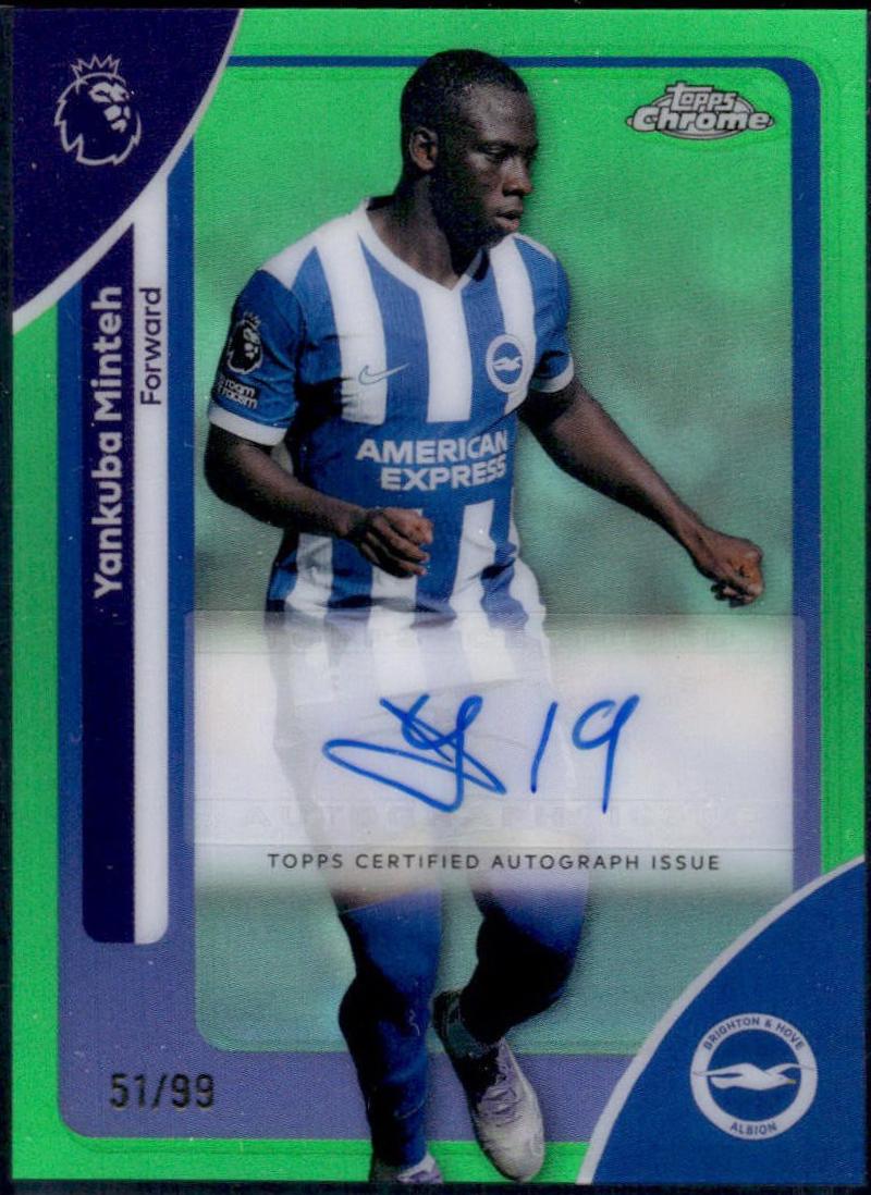 Yankuba Minteh [Green Refractor] #CA-YM