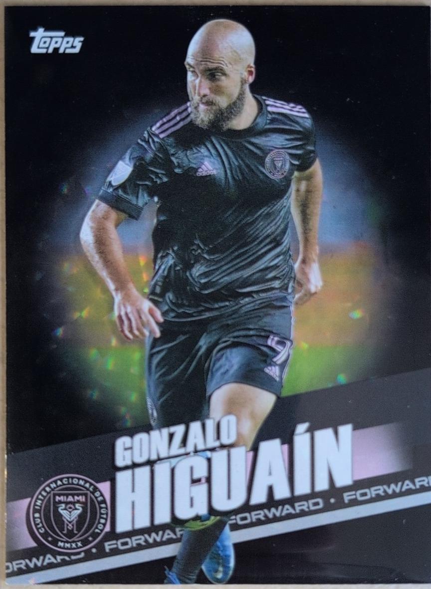 Gonzalo Higuain [Icy Black Foil] #61