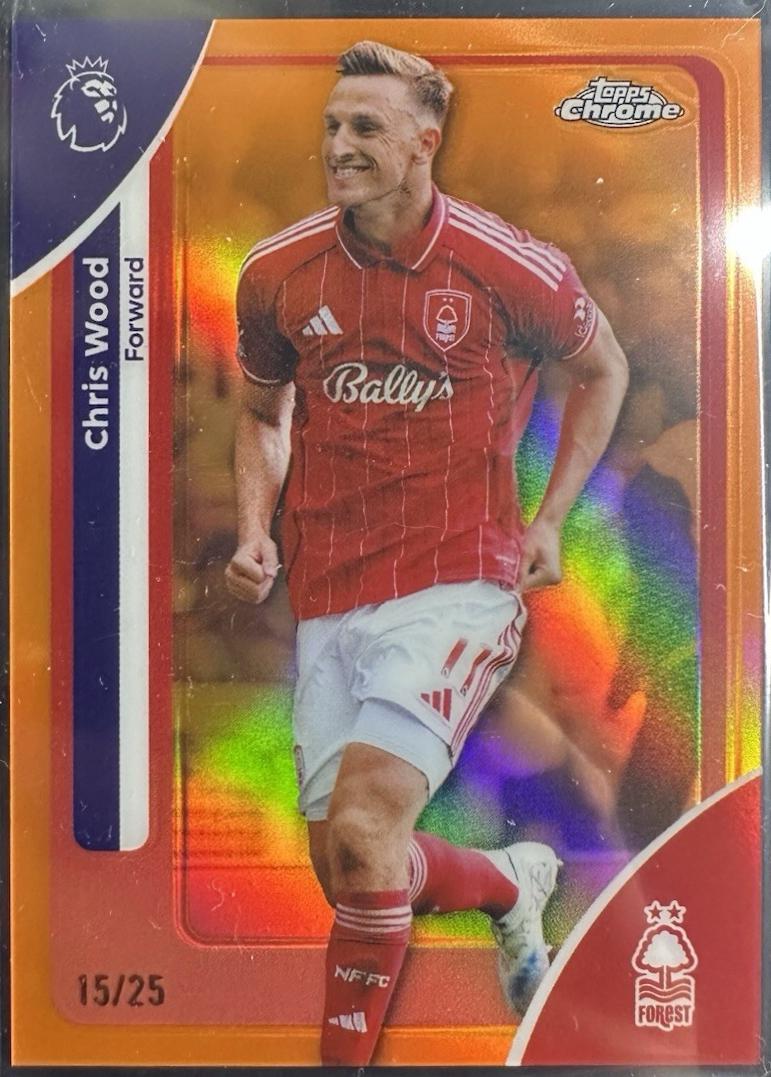 Chris Wood [Orange Geometric] #158