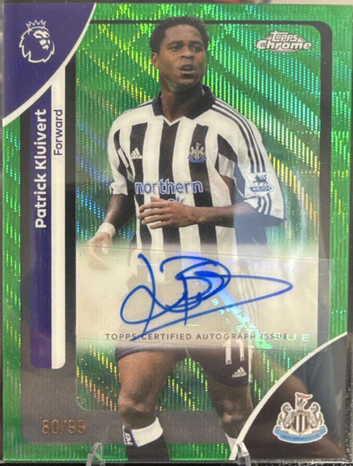 Patrick Kluivert [Green Refractor] #CA-PK