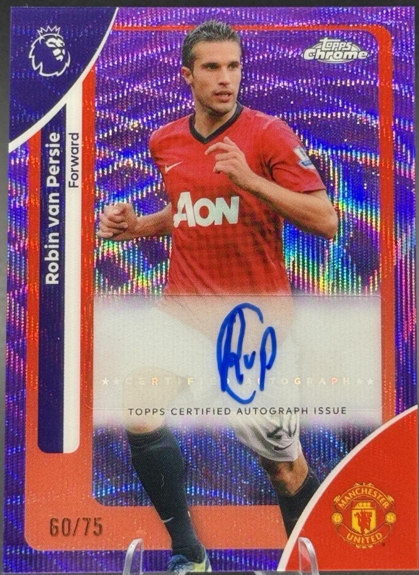 Robin van Persie [Purple Wave Refractor] #CA-RVP
