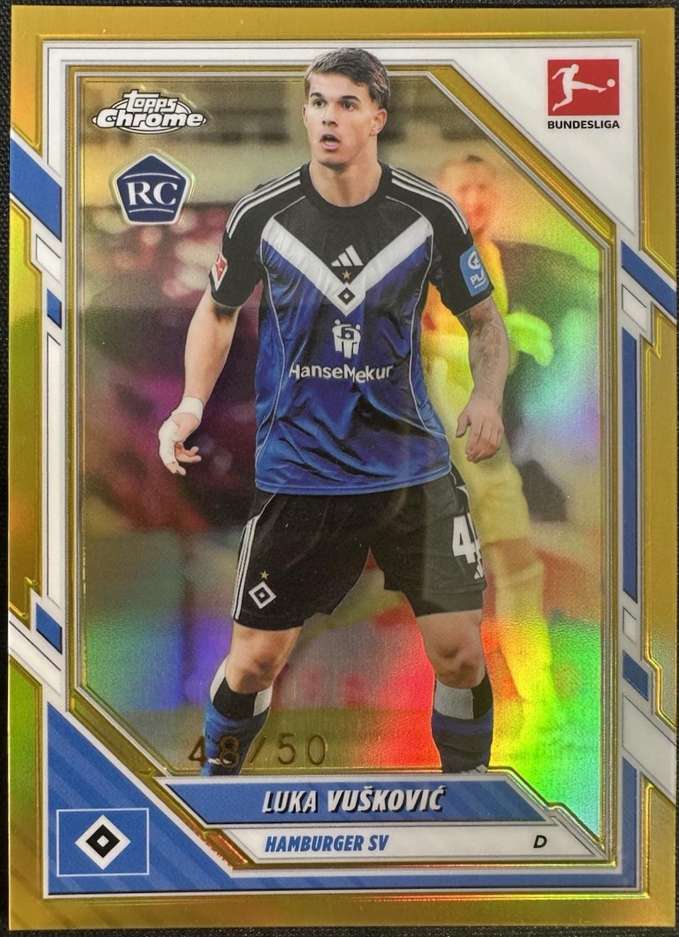 Luka Vuskovic [Gold Refractor] #35