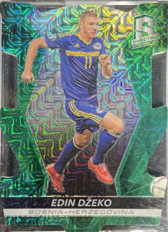 Edin Dzeko [Green Die Cut] #4