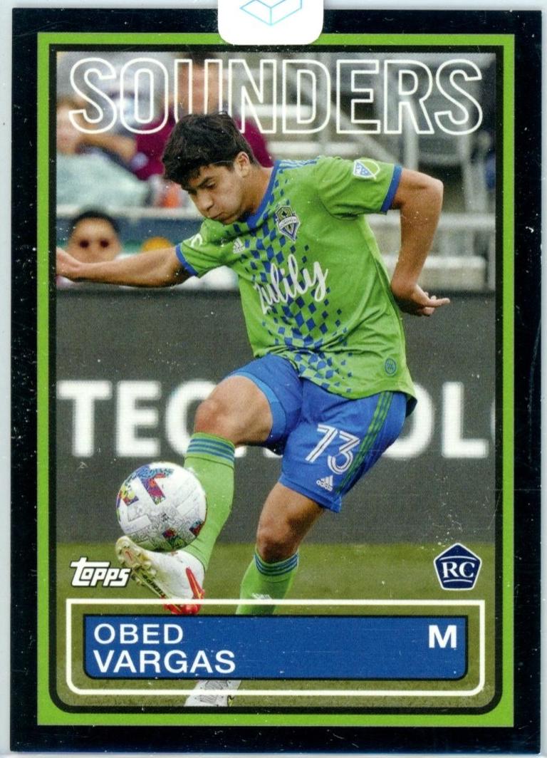 Obed Vargas [SP Variation Black] #108