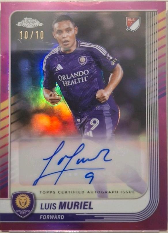 Luis Muriel [Pink X-Fractor] #CA-ML