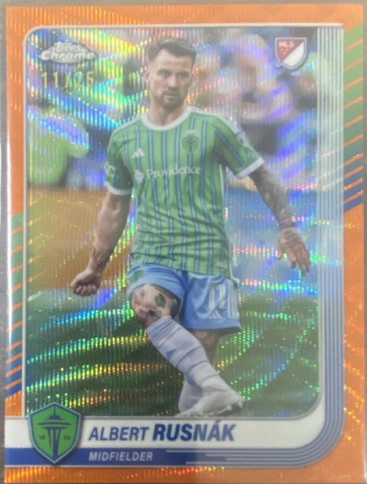 Albert Rusnak [Orange Wave Refractor] #171