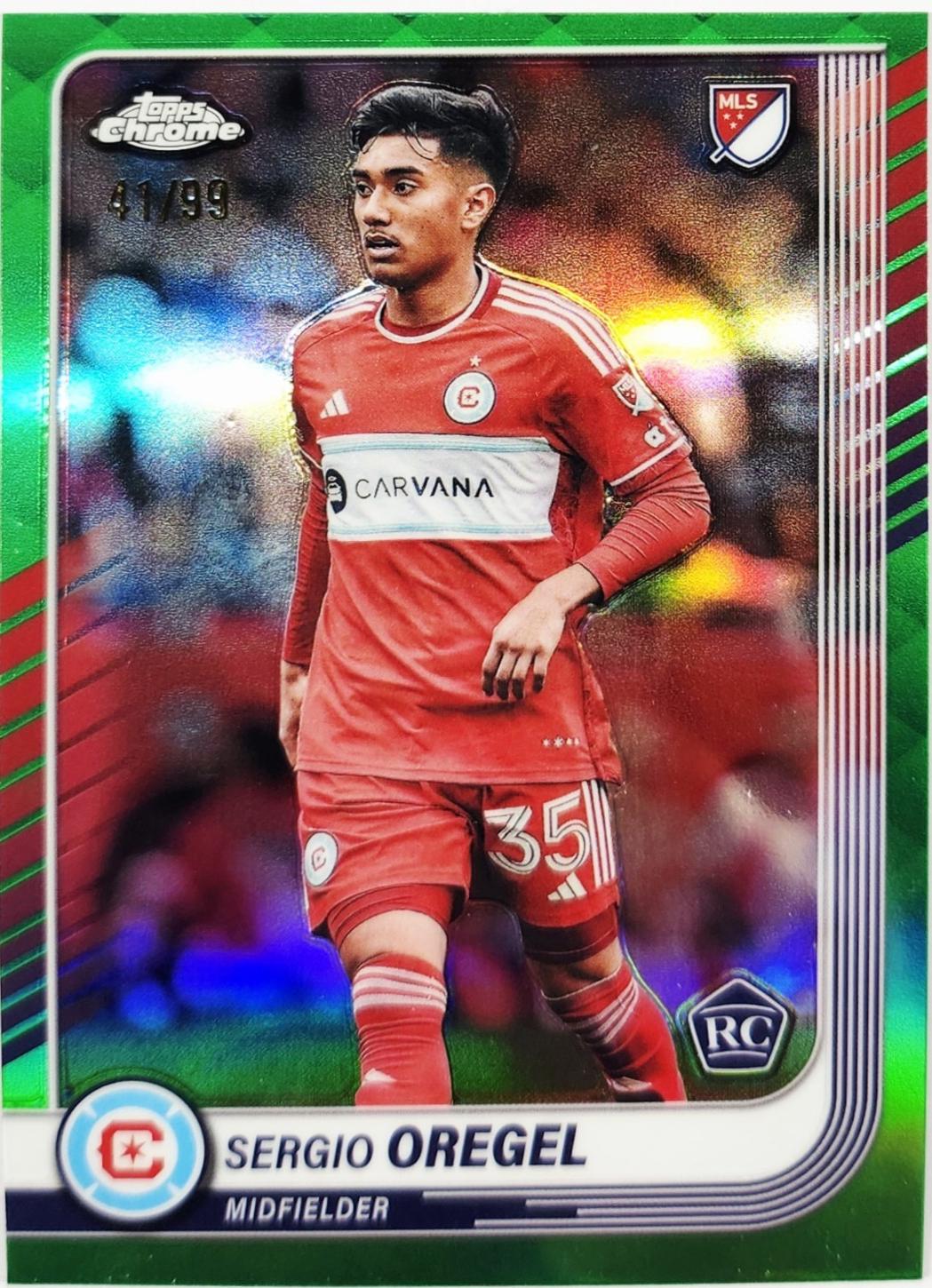 Sergio Oregel [Green Refractor] #81