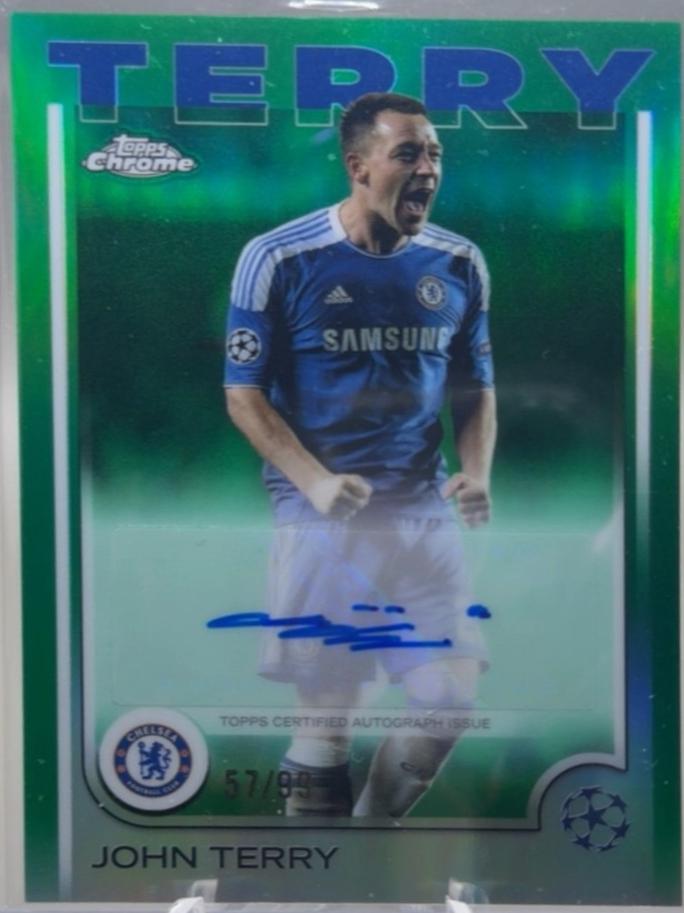John Terry [Green Refractor] #CA-JT