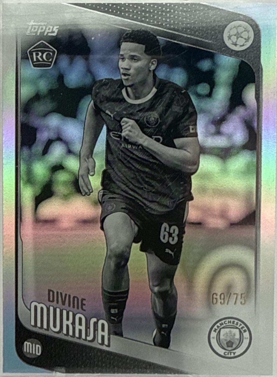 Divine Mukasa [Black White Foil] #49