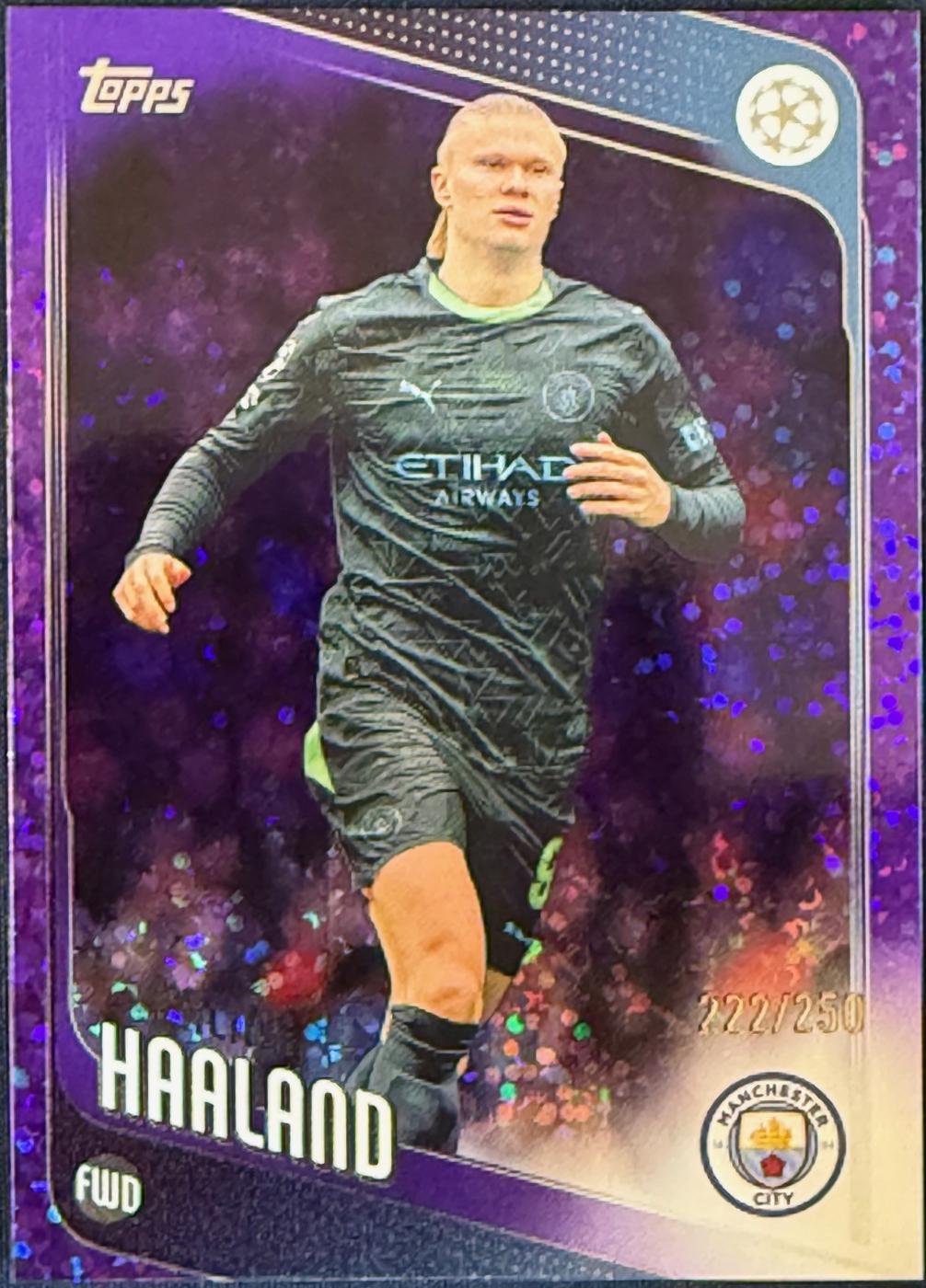 Erling Haaland [Purple Raindrops] #181