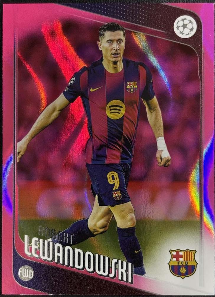 Robert Lewandowski [Neon Pink Flowfractor] #54