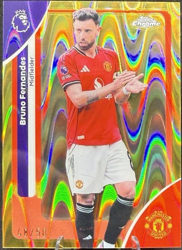 Bruno Fernandes [Gold Refractor] #135