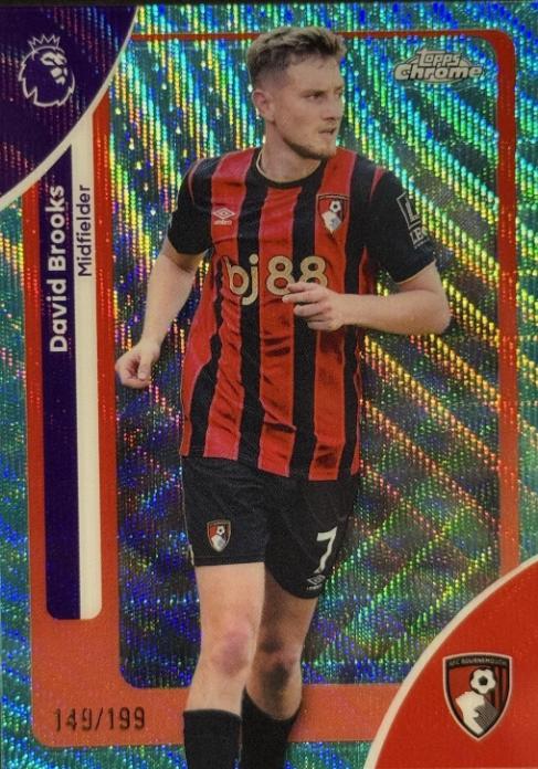 David Brooks [Aqua Wave Refractor] #4
