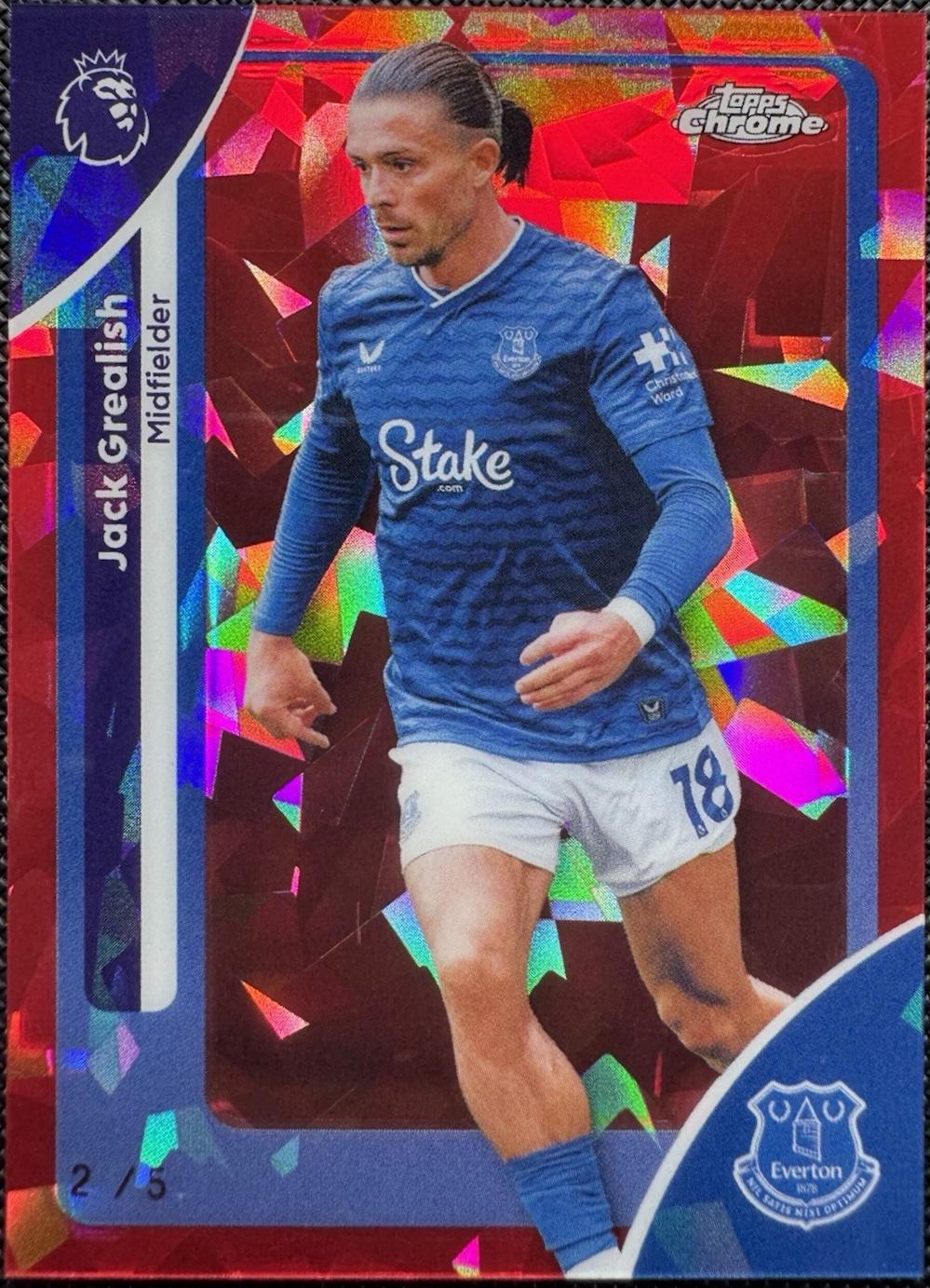 Jack Grealish [Red Geometric] #87