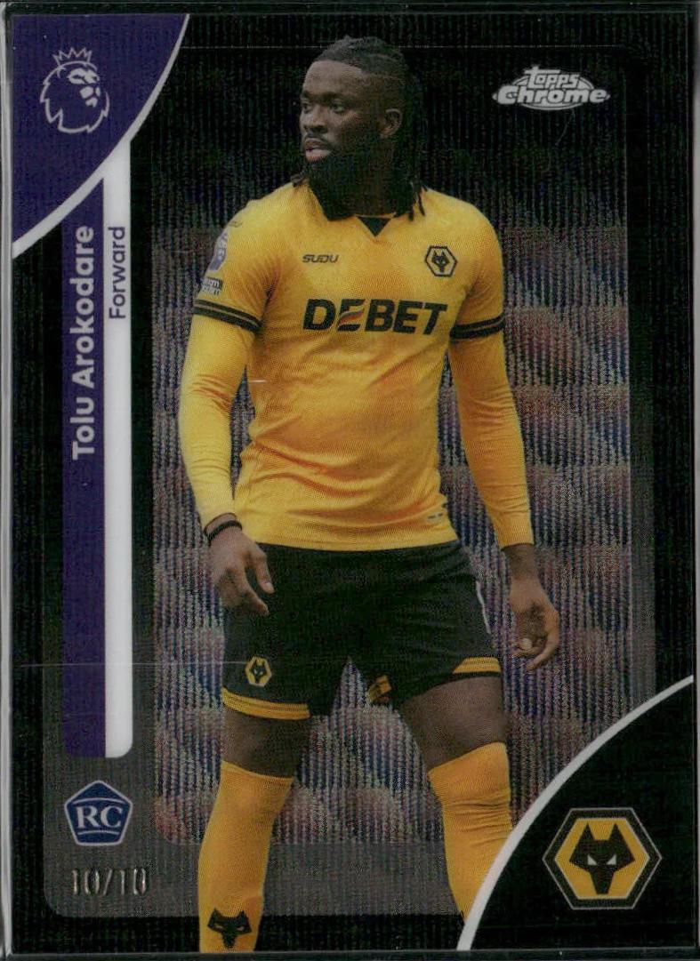 Tolu Arokodare [Black Wave Refractor] #191