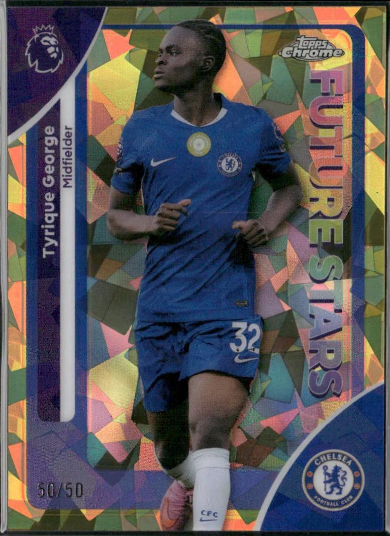 Tyrique George [Gold Refractor] #70