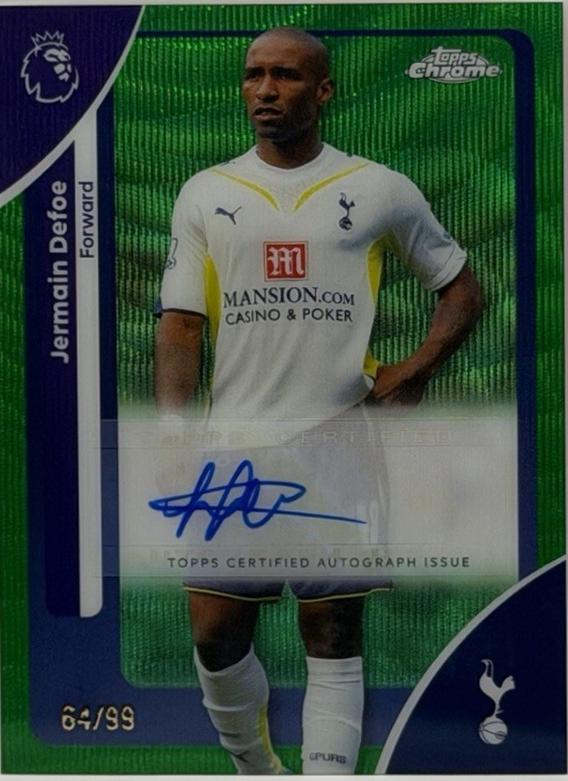 Jermain Defoe [Green Refractor] #CA-JD