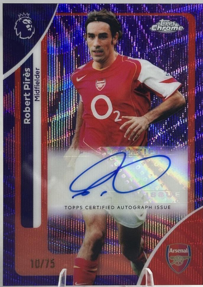 Robert Pires [Purple Wave Refractor] #CA-RP