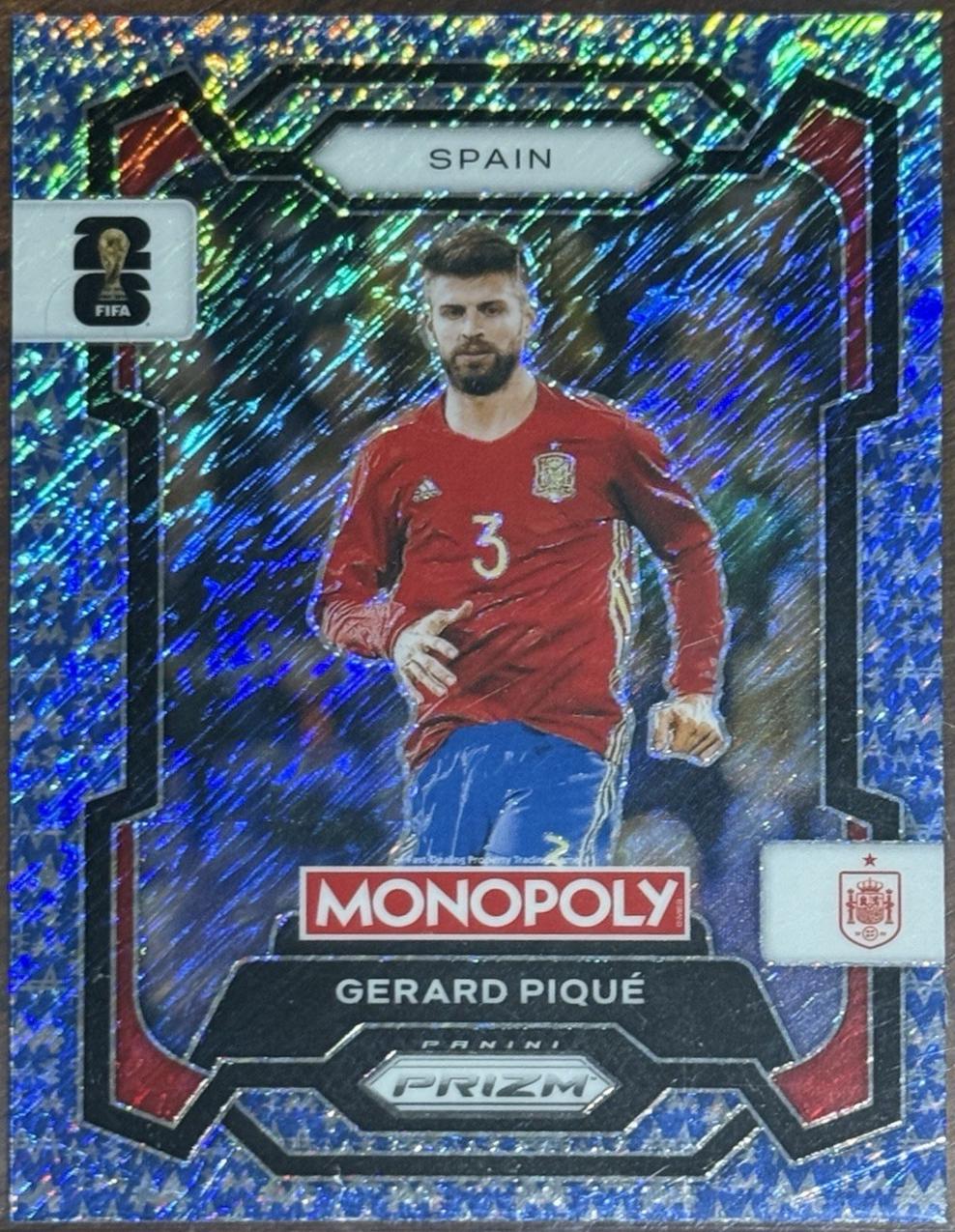 Gerard Pique [Blue Big Money Shimmer] #46