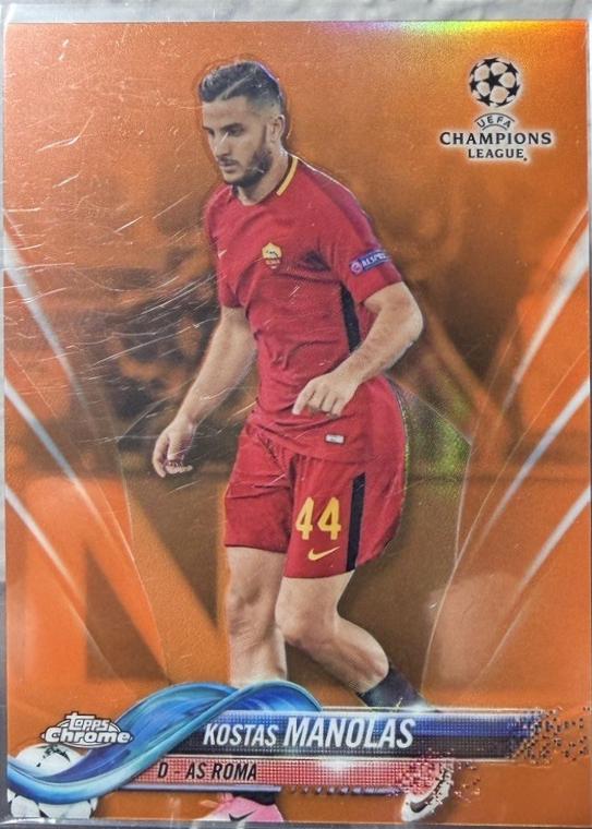 Kostas Manolas [Orange Refractor] #96