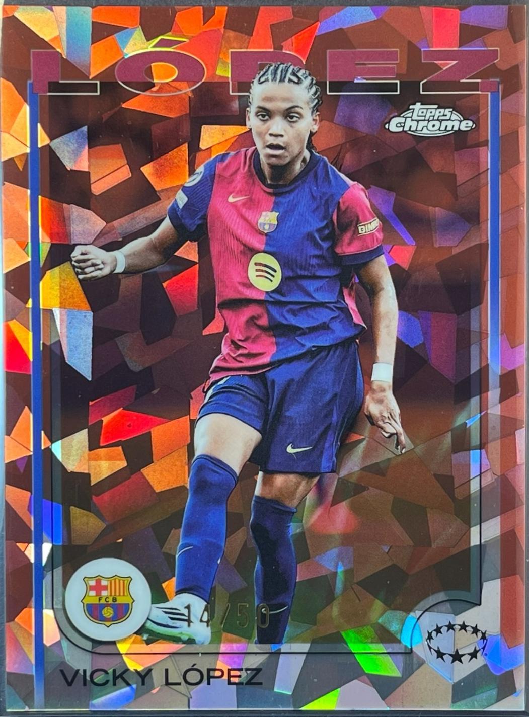Vicky Lopez [Gold Refractor] #58