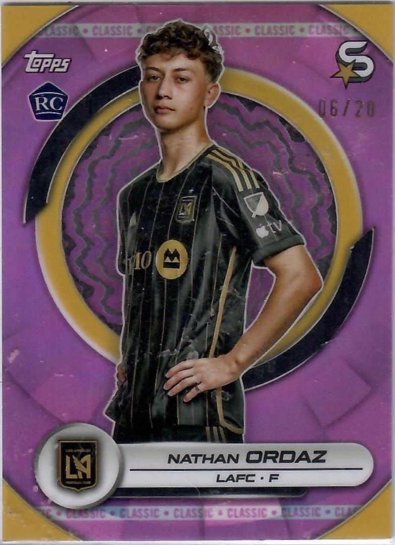 Nathan Ordaz [Classic Pink Refractor Chrome] #101