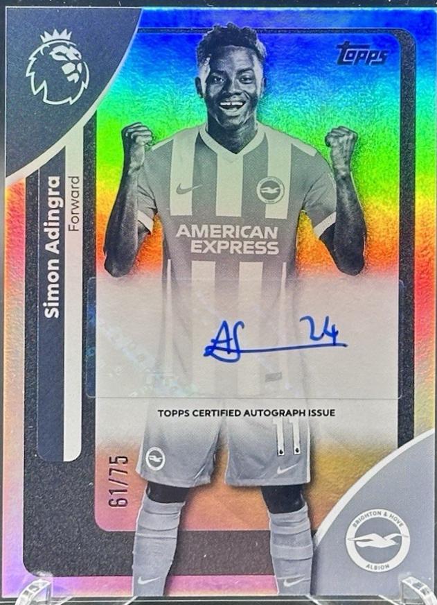 Simon Adingra [Black White Rainbow] #AC-SA