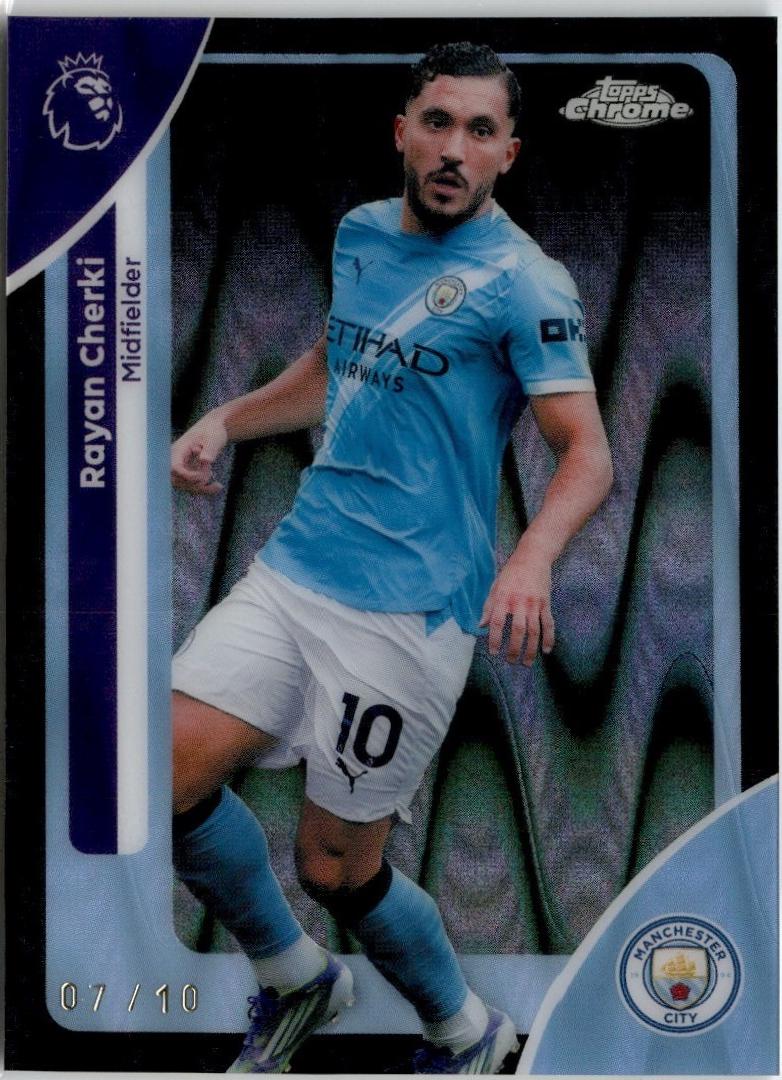 Rayan Cherki [Black RayWave Refractor] #126