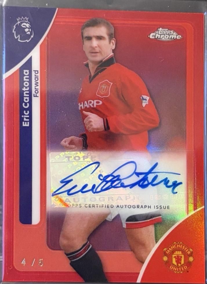 Eric Cantona [Red Refractor] #CA-EC