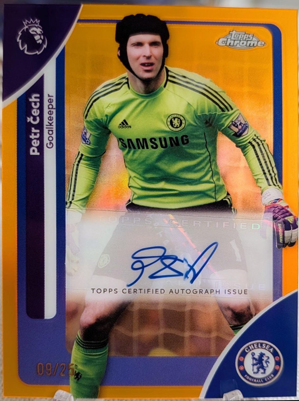 Petr Cech [Orange Refractor] #CA-GK
