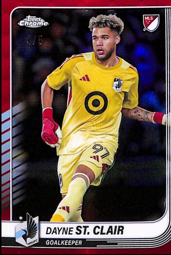 Dayne St. Clair [Red Refractor] #121