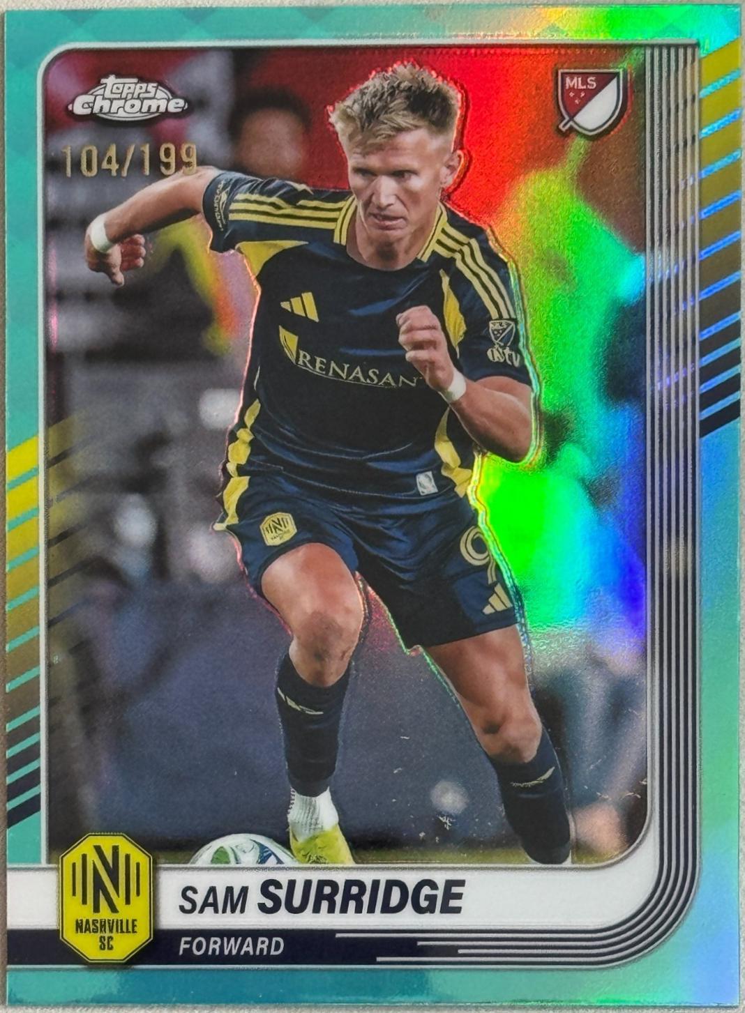 Sam Surridge [Aqua Refractor] #152
