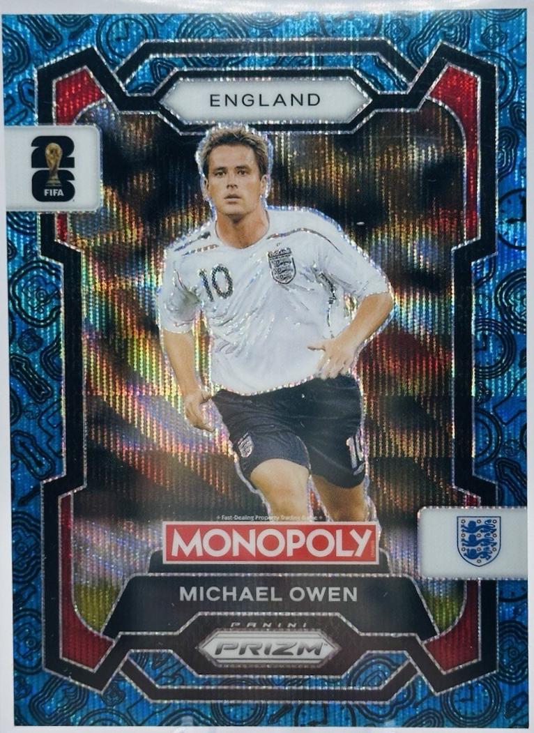 Michael Owen [Four Corners Blue Wave] #26