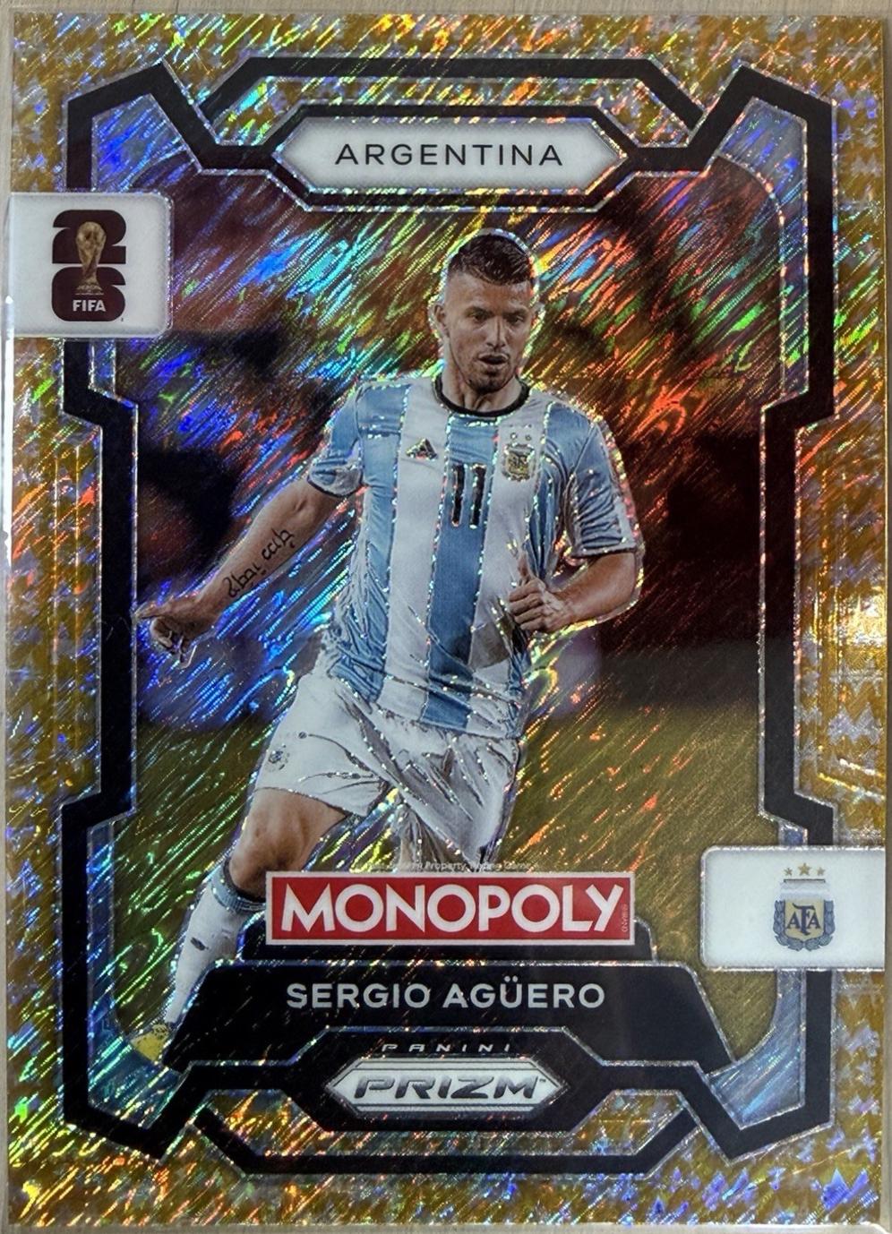 Sergio Aguero [Gold Big Money Shimmer] #6