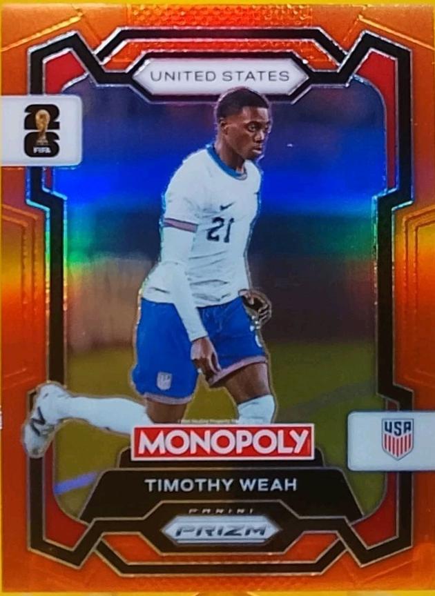 Timothy Weah [Orange] #71