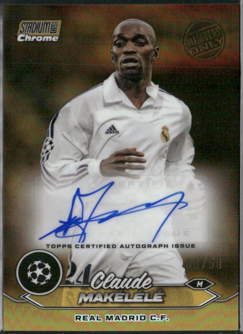Claude Makelele [Gold Refractor] #CA-CM