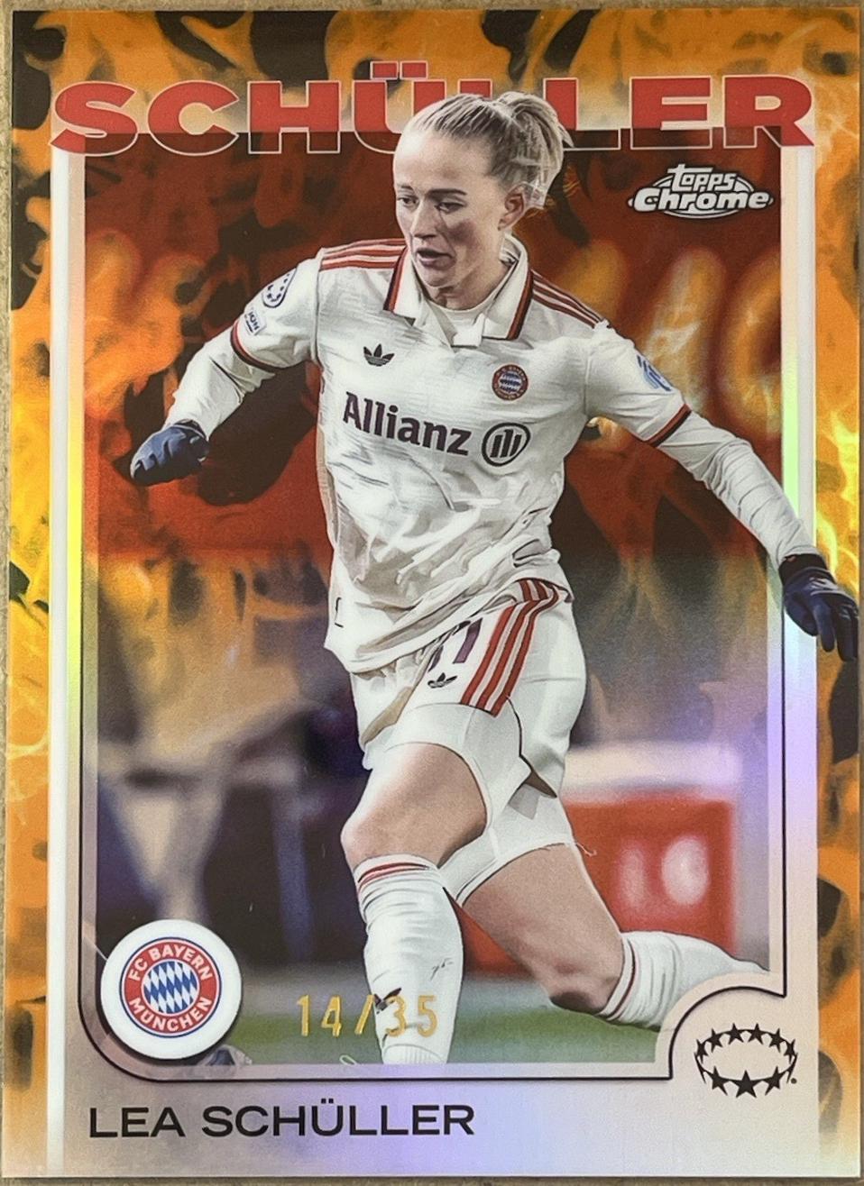 Lea Schuller [Inferno Refractor] #97