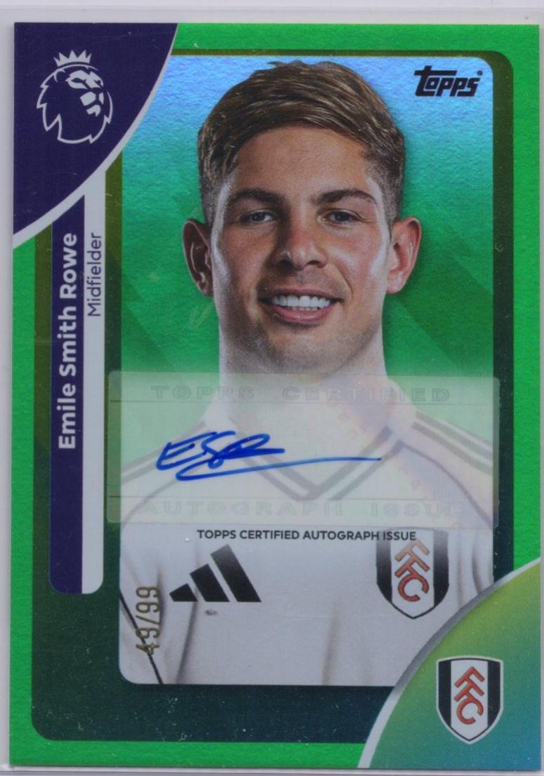 Emile Smith Rowe [Green Rainbow] #AC-ESR