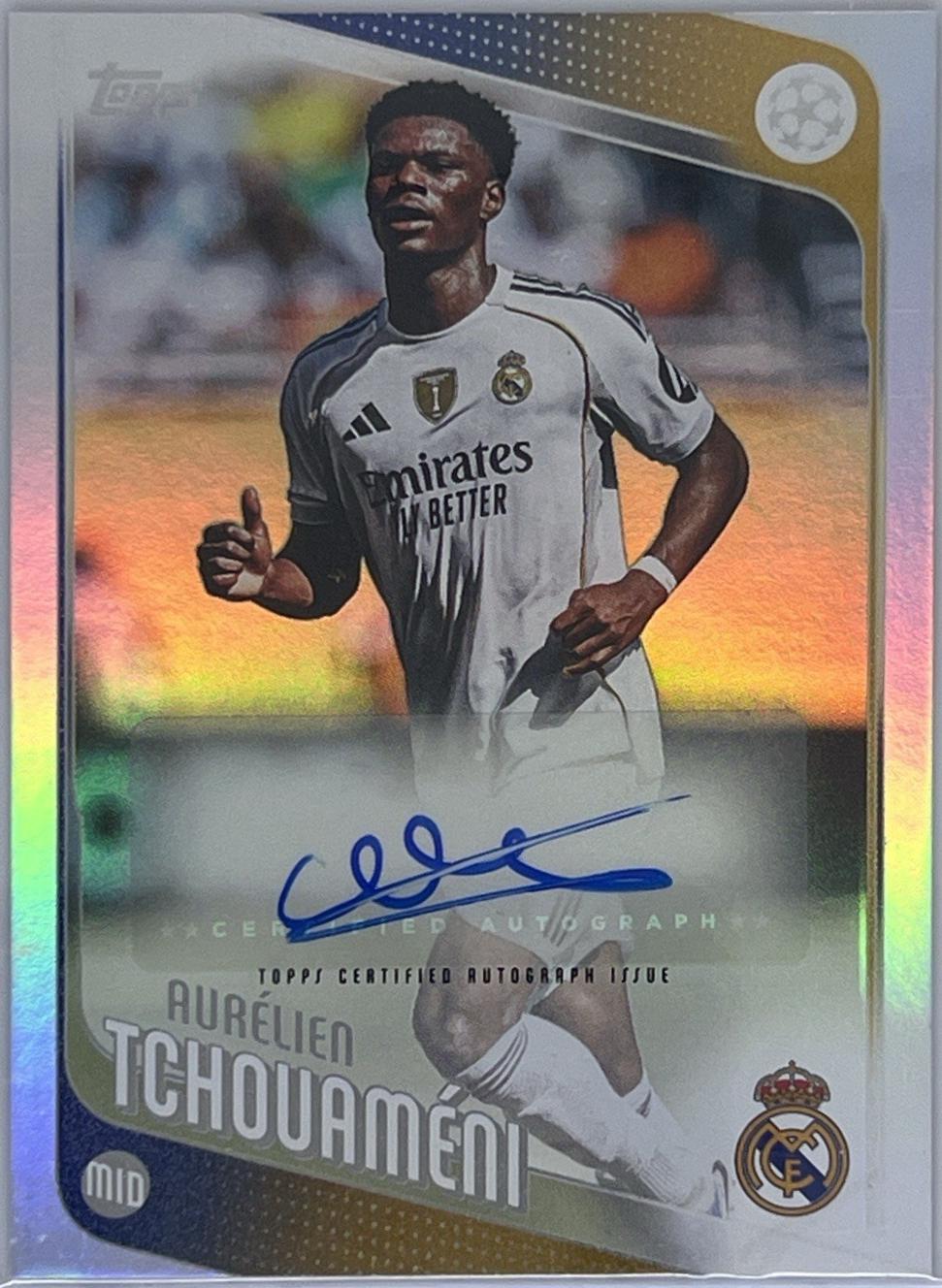 Aurelien Tchouameni [Orange Foil] #BA-AT