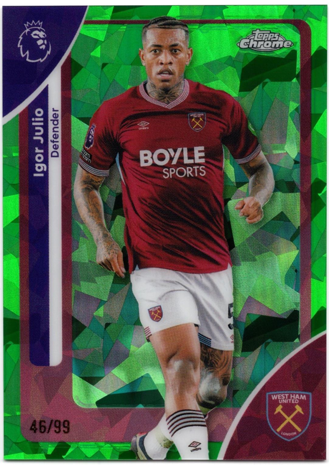 Igor Julio [Green Refractor] #184