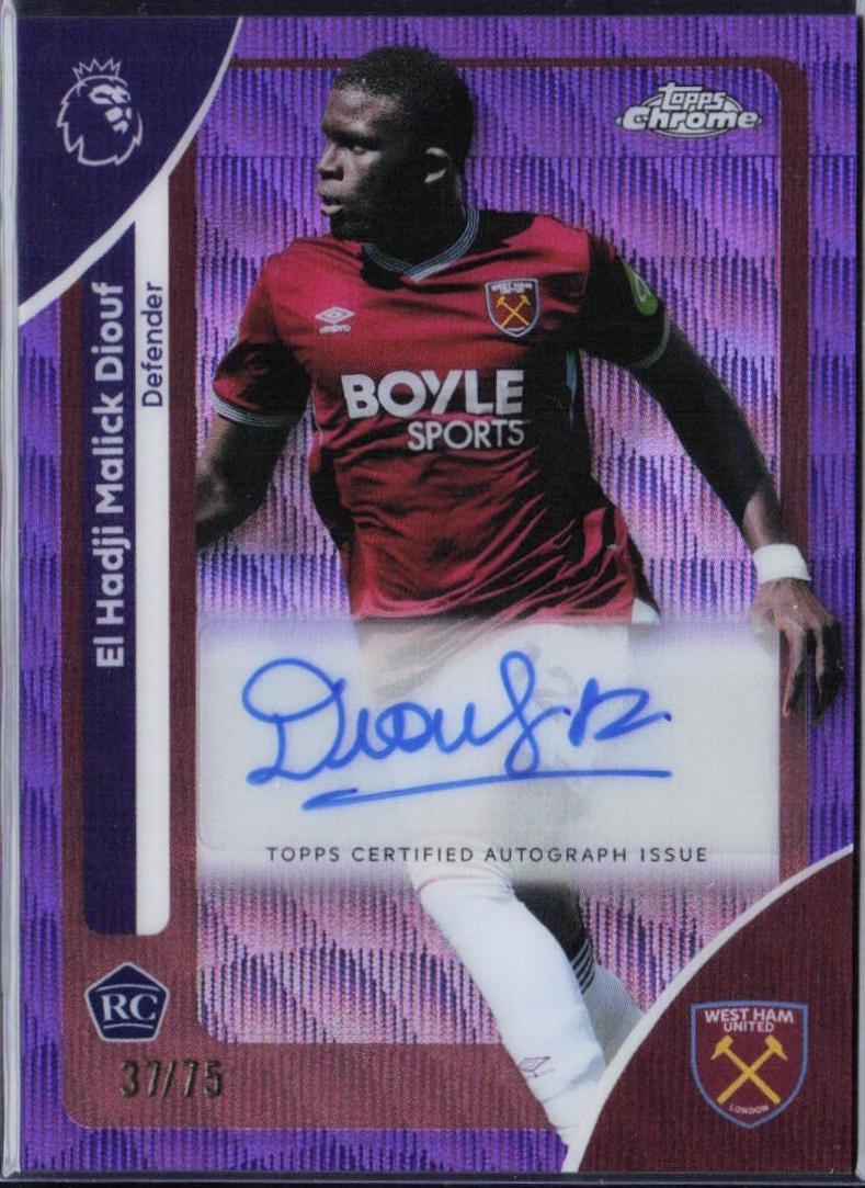 El Hadji Malick Diouf [Purple Wave Refractor] #CA-UF
